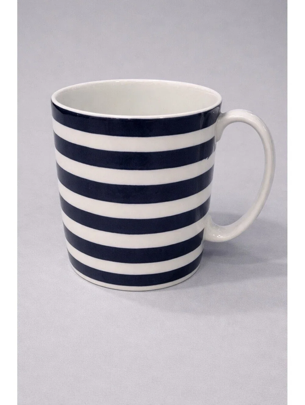 Kate Spade New York Charlotte Street North Coffee Mug Cup Navy NWOT